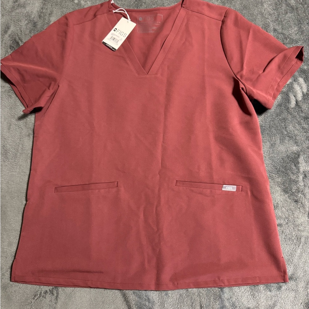 Womens Xlarge NWT Figs V-Neck Scrub Top